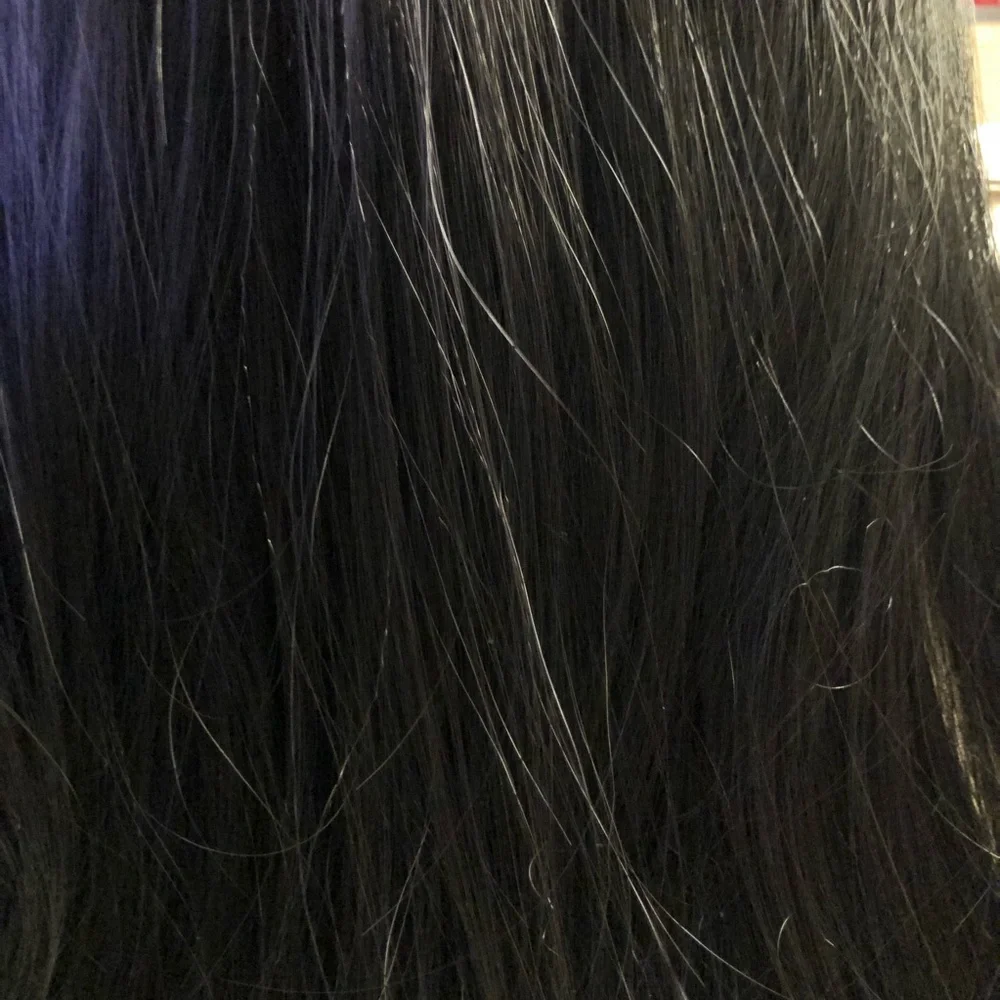 Long Black Synthetic Wig - Picture 15 of 16